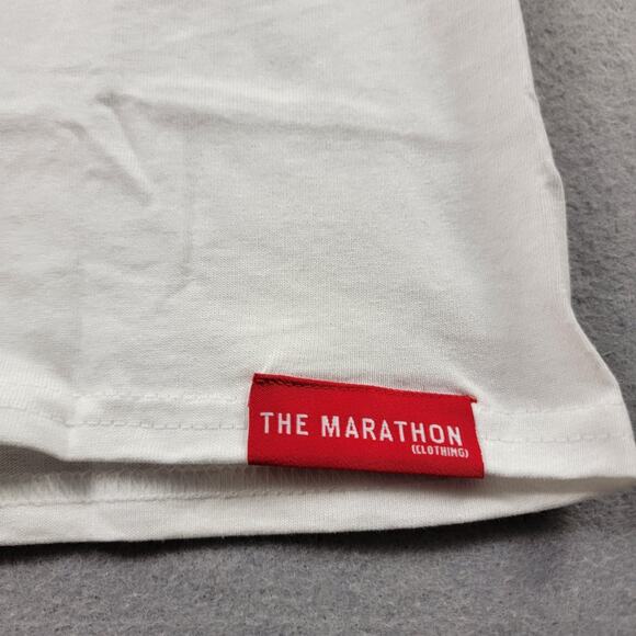 The Marathon Clothing Shirt Mens Small White Crenshaw Script Tee TMC Graphic - Picture 6 of 8